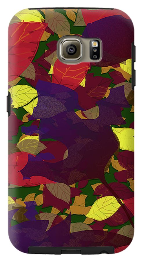 Leaf Brush Collage - Phone Case