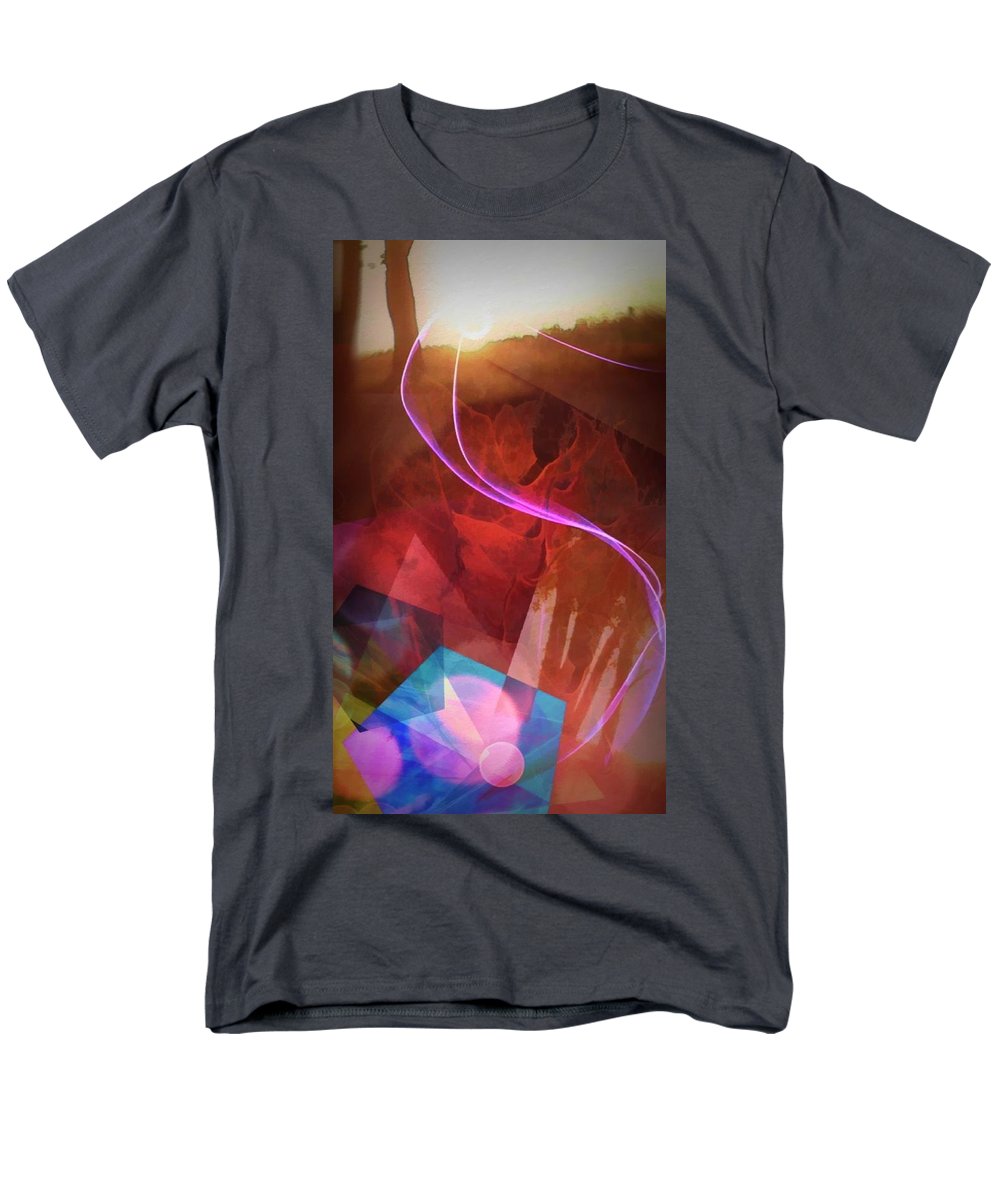 Leaf In A Sunlight Stream - Men's T-Shirt  (Regular Fit)