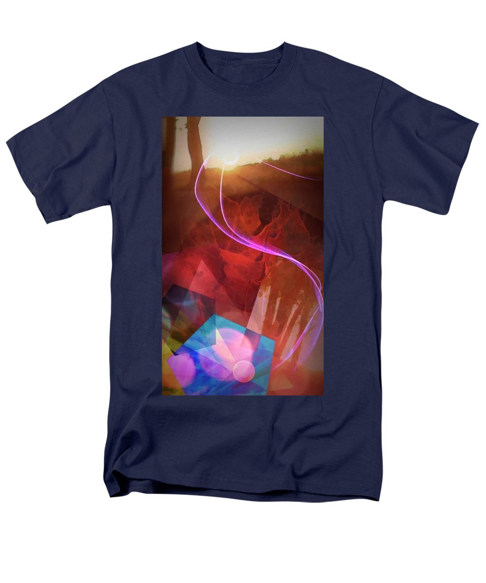 Leaf In A Sunlight Stream - Men's T-Shirt  (Regular Fit)