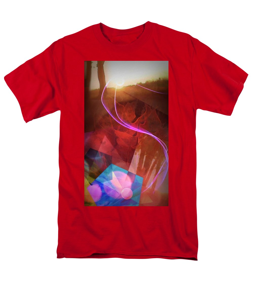 Leaf In A Sunlight Stream - Men's T-Shirt  (Regular Fit)