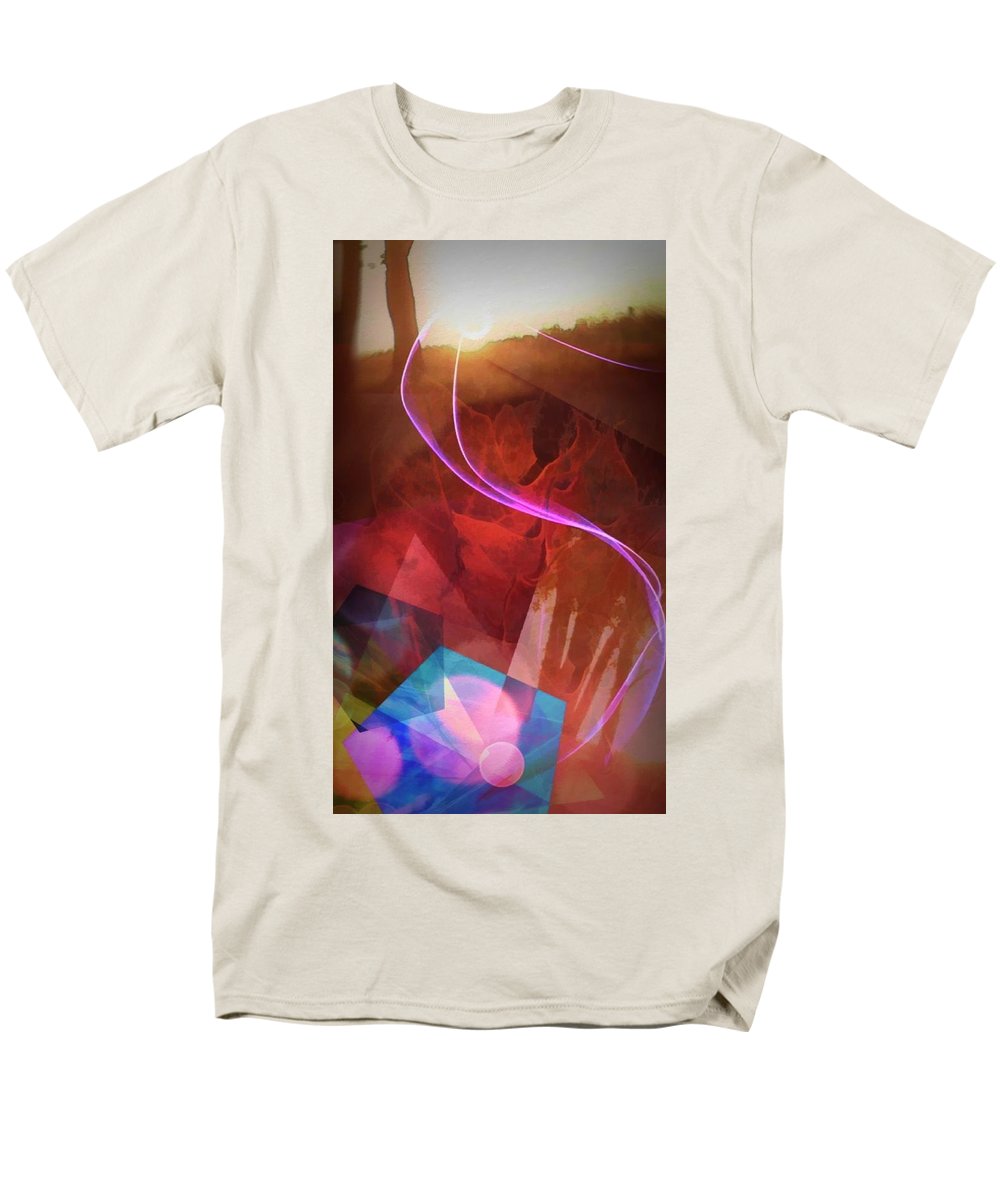 Leaf In A Sunlight Stream - Men's T-Shirt  (Regular Fit)