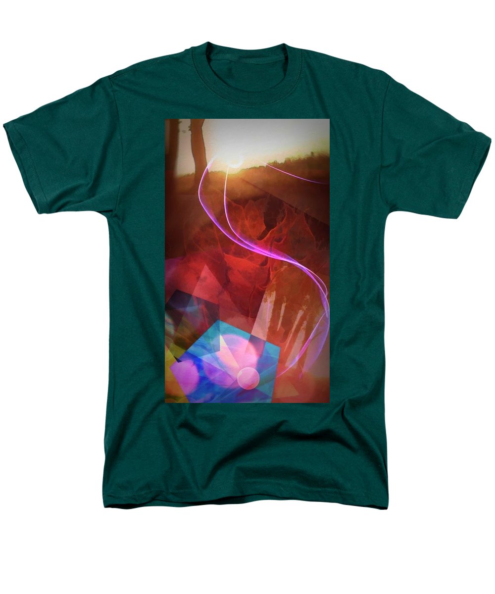 Leaf In A Sunlight Stream - Men's T-Shirt  (Regular Fit)