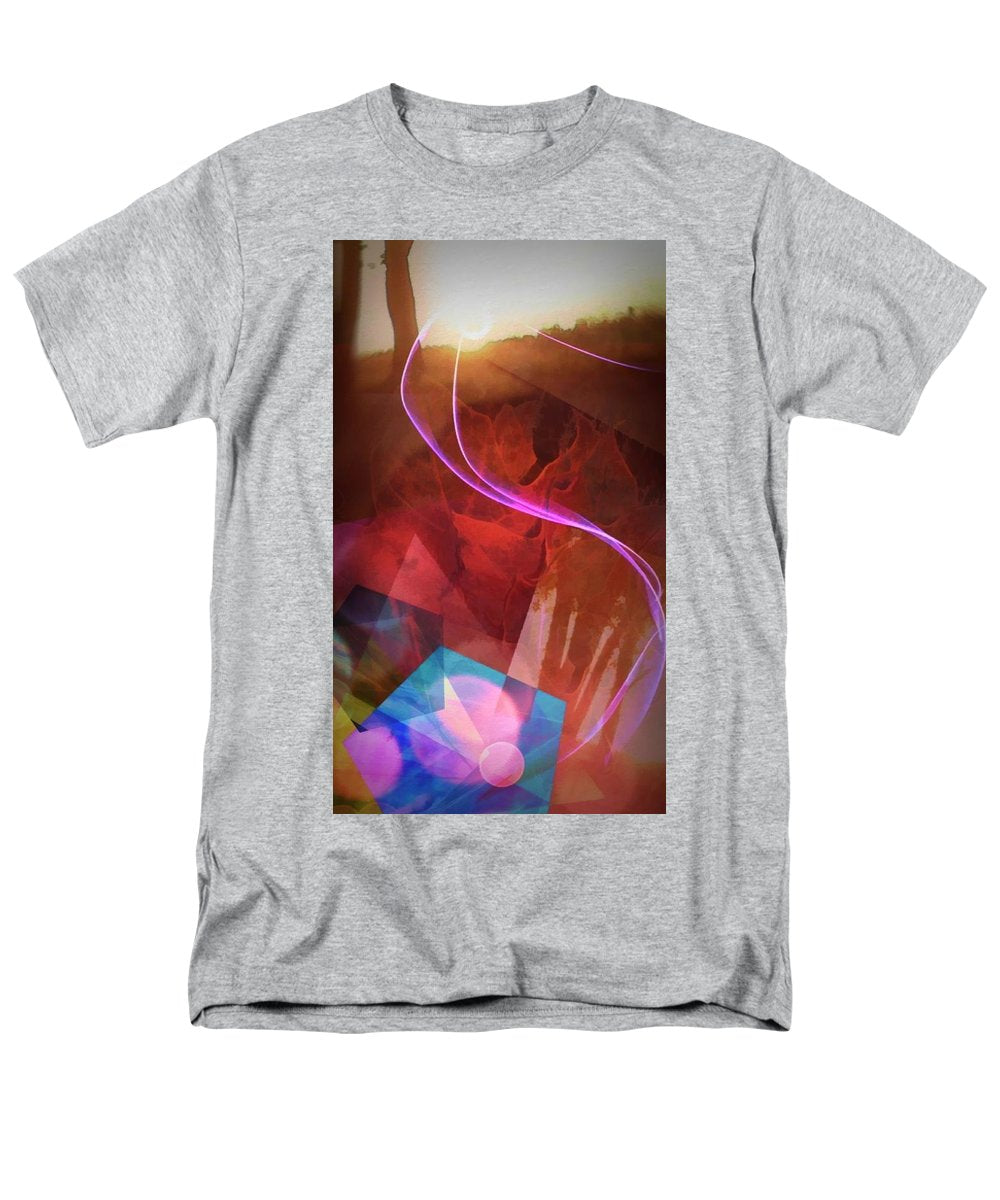 Leaf In A Sunlight Stream - Men's T-Shirt  (Regular Fit)