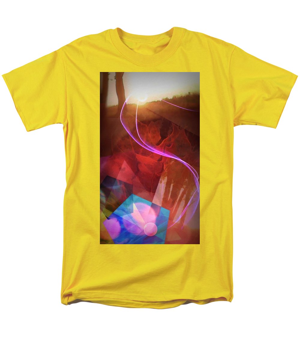 Leaf In A Sunlight Stream - Men's T-Shirt  (Regular Fit)