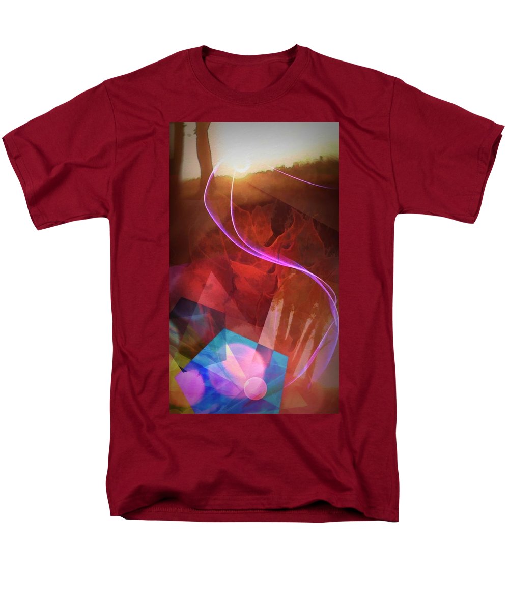 Leaf In A Sunlight Stream - Men's T-Shirt  (Regular Fit)