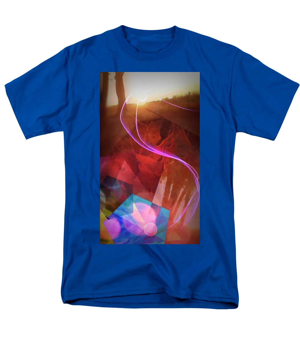 Leaf In A Sunlight Stream - Men's T-Shirt  (Regular Fit)