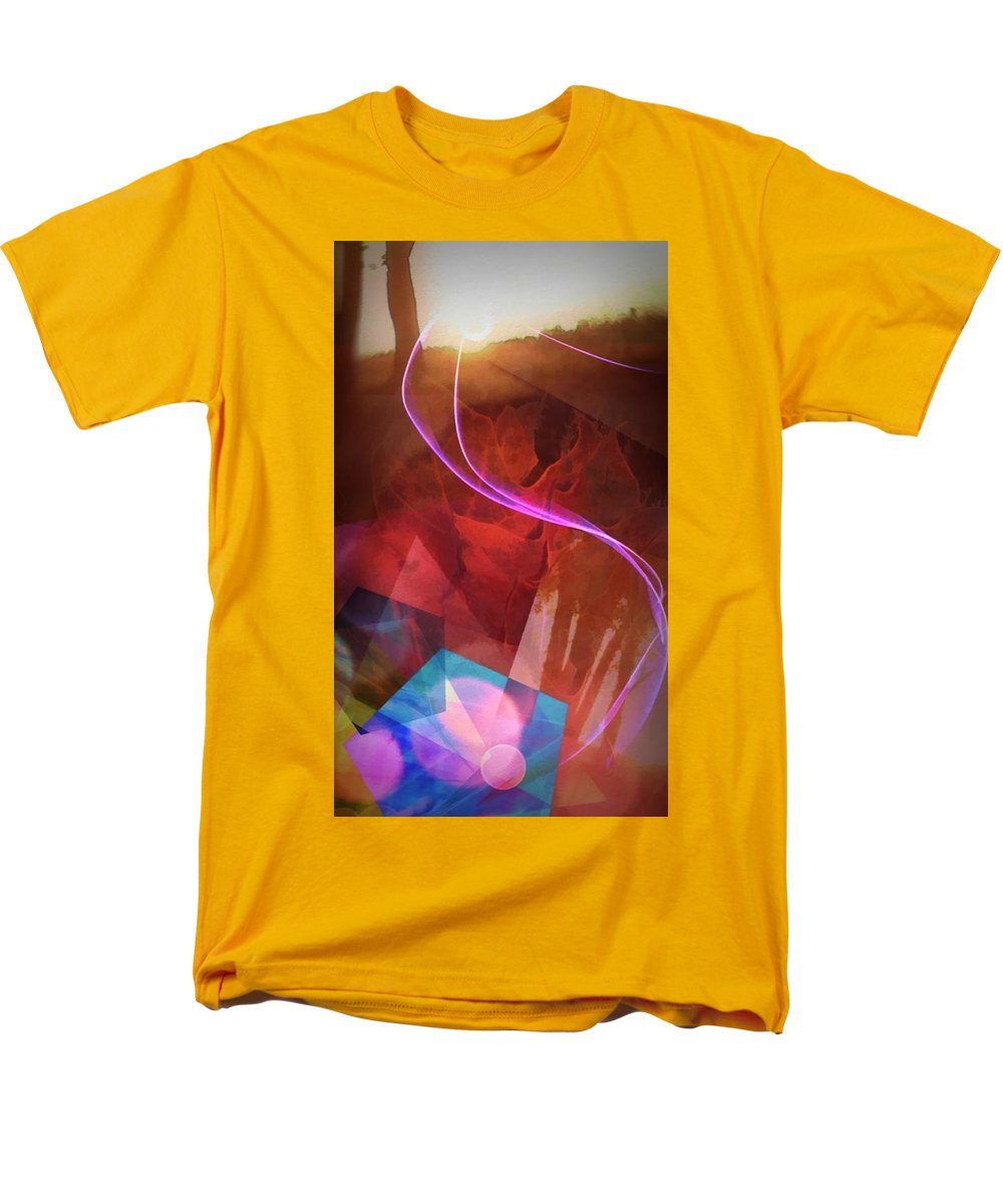 Leaf In A Sunlight Stream - Men's T-Shirt  (Regular Fit)