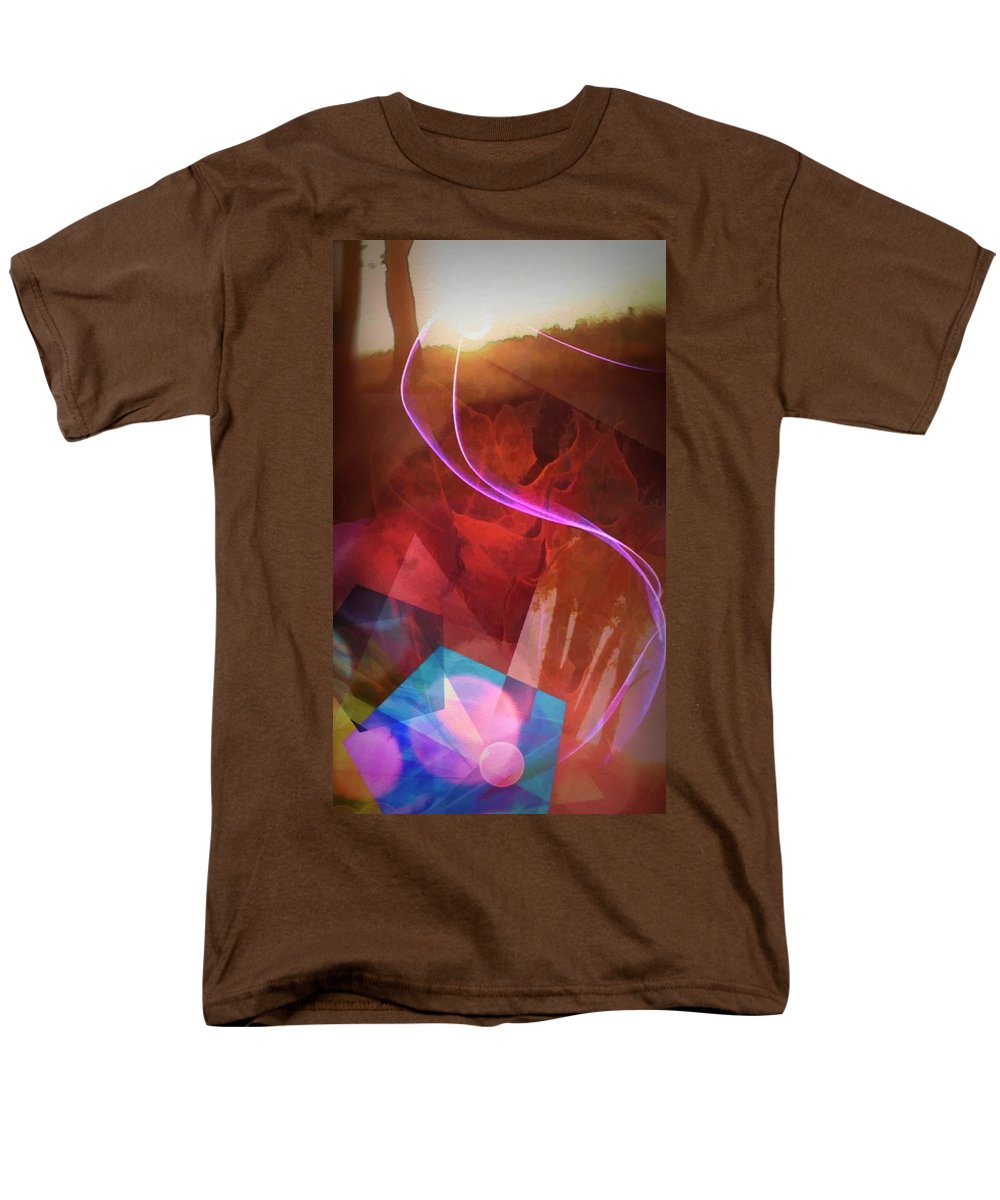 Leaf In A Sunlight Stream - Men's T-Shirt  (Regular Fit)