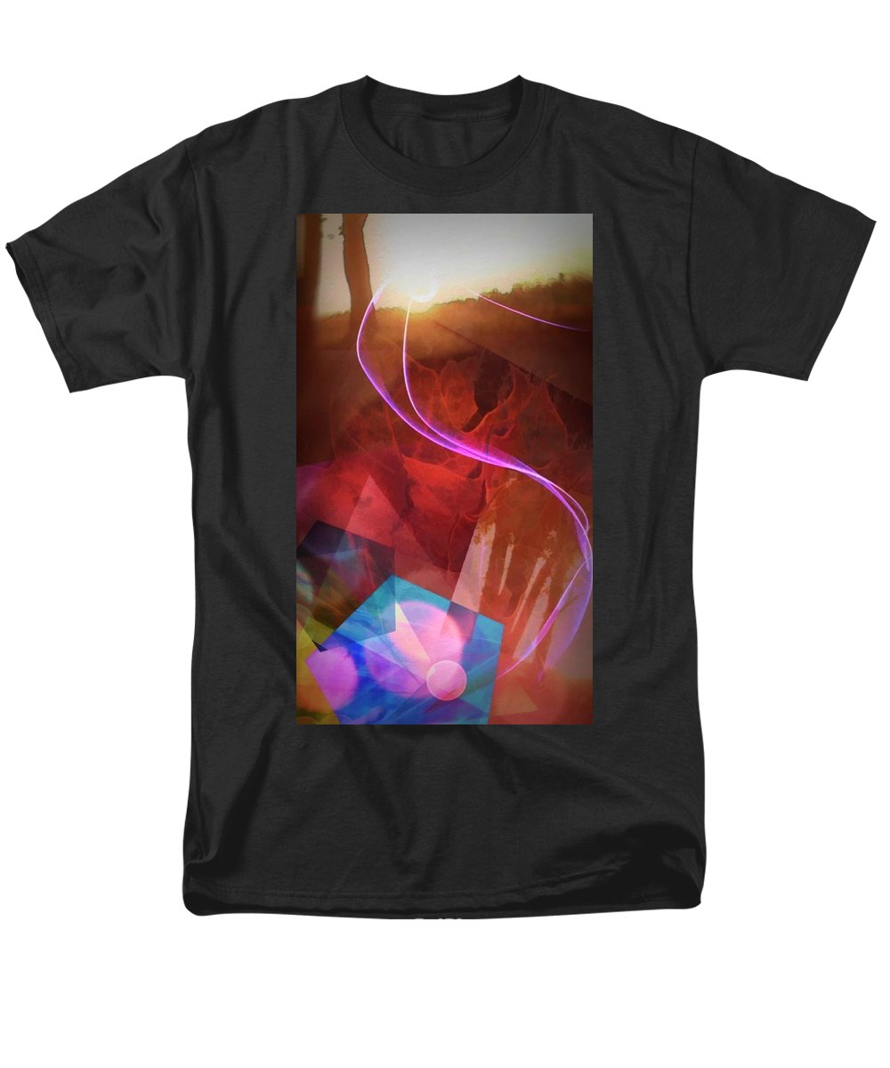 Leaf In A Sunlight Stream - Men's T-Shirt  (Regular Fit)