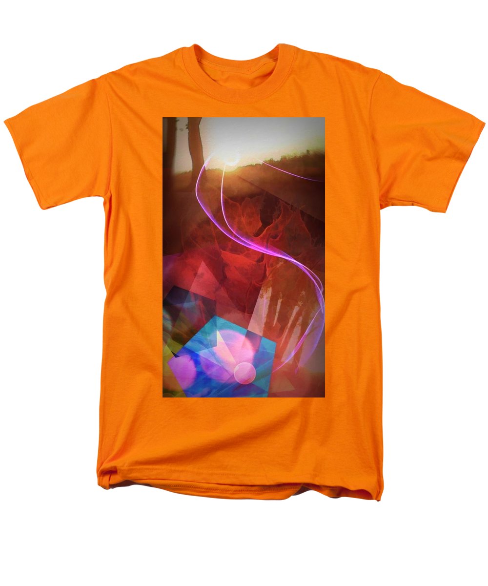 Leaf In A Sunlight Stream - Men's T-Shirt  (Regular Fit)