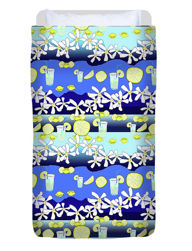 Lemonade Pattern - Duvet Cover