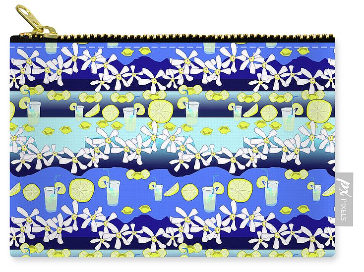 Lemonade Pattern - Carry-All Pouch
