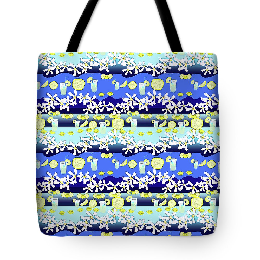 Lemonade Pattern - Tote Bag