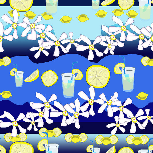 Lemonade Pattern Digital Image Download