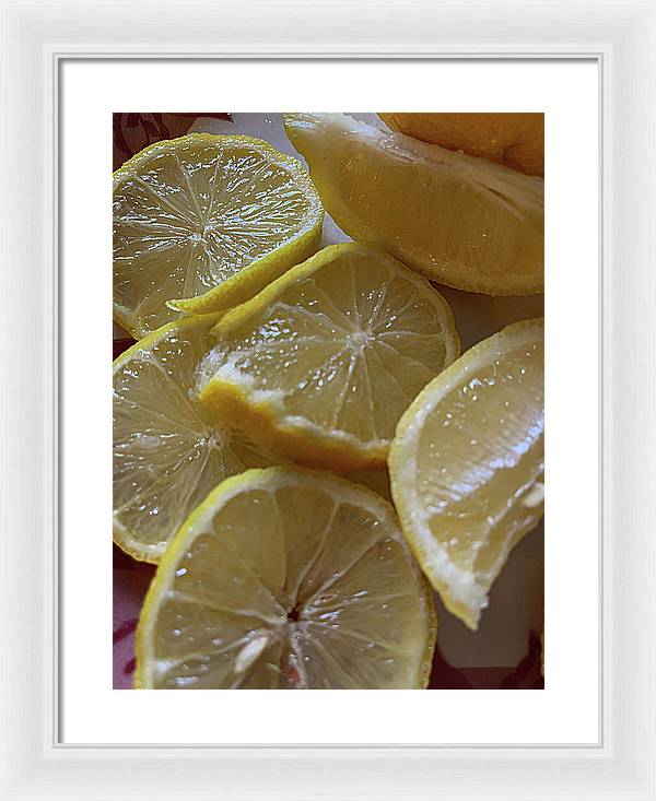 Lemons - Framed Print