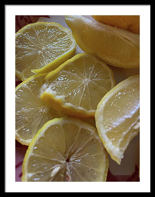 Lemons - Framed Print