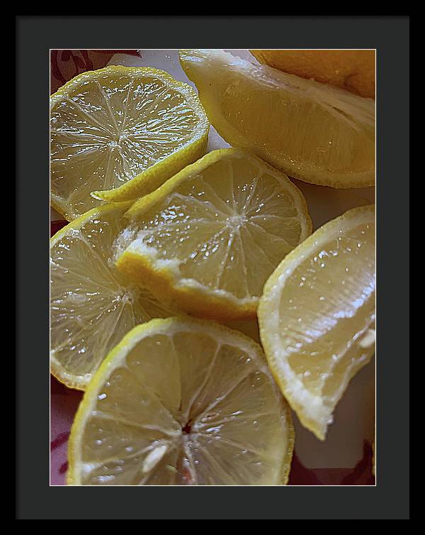 Lemons - Framed Print