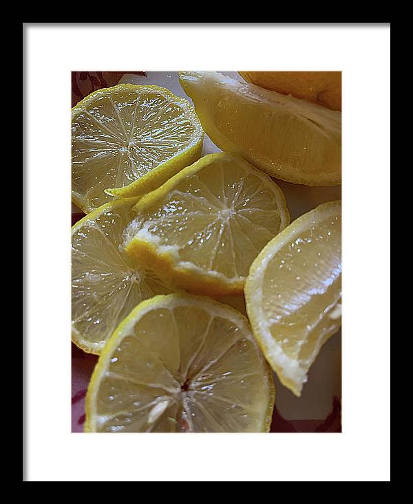 Lemons - Framed Print