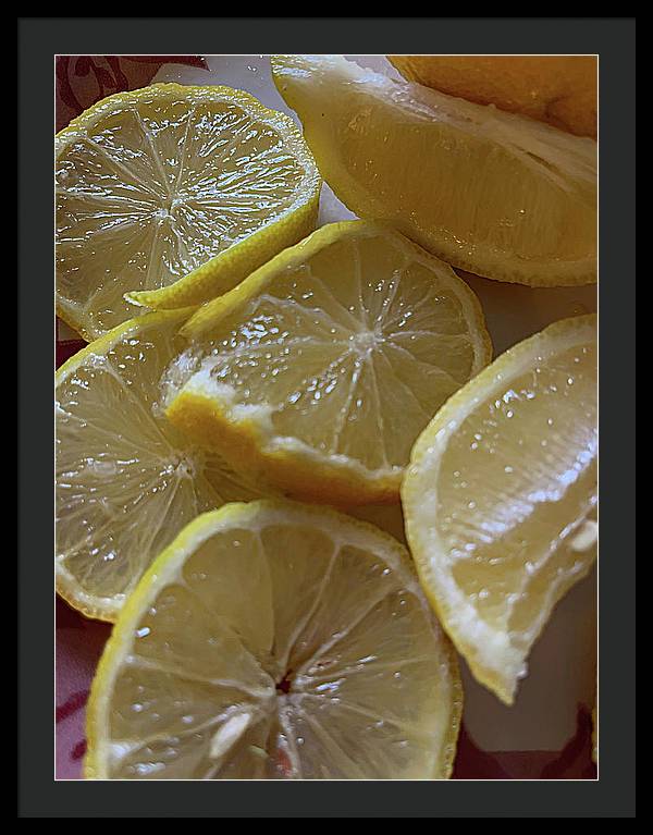 Lemons - Framed Print