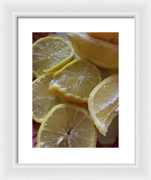 Lemons - Framed Print