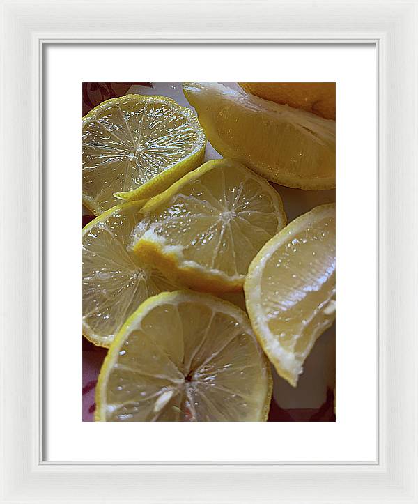 Lemons - Framed Print