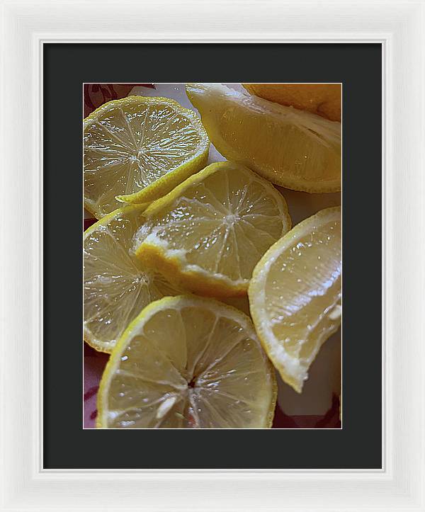 Lemons - Framed Print