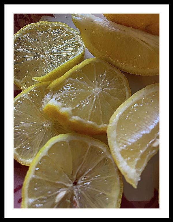 Lemons - Framed Print