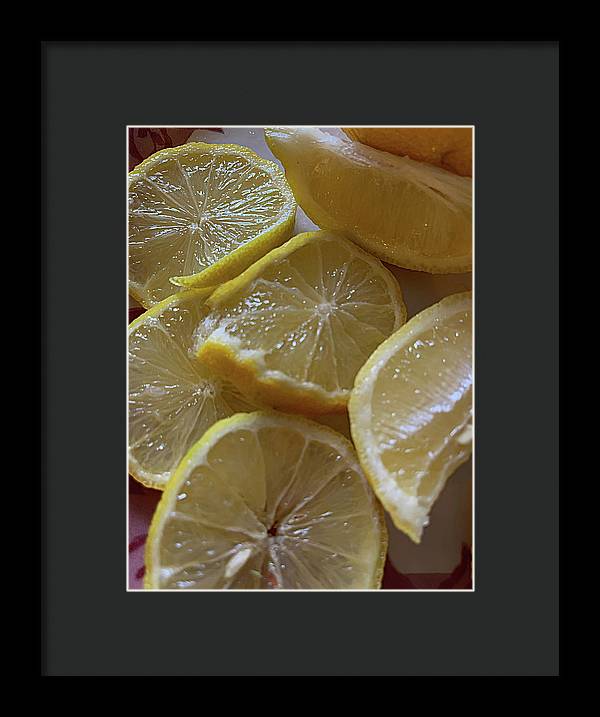 Lemons - Framed Print