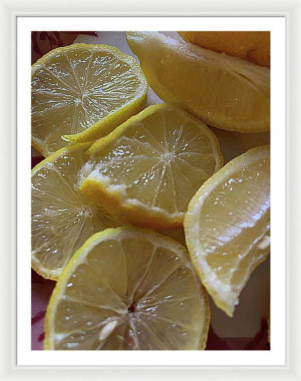 Lemons - Framed Print