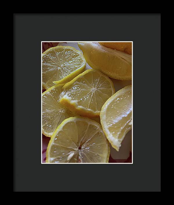 Lemons - Framed Print