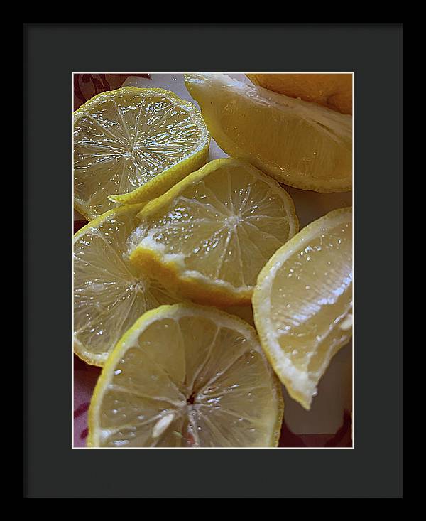 Lemons - Framed Print