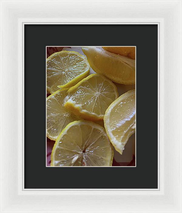 Lemons - Framed Print