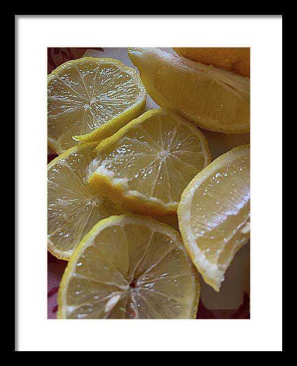 Lemons - Framed Print