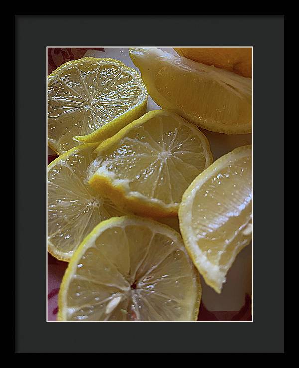 Lemons - Framed Print