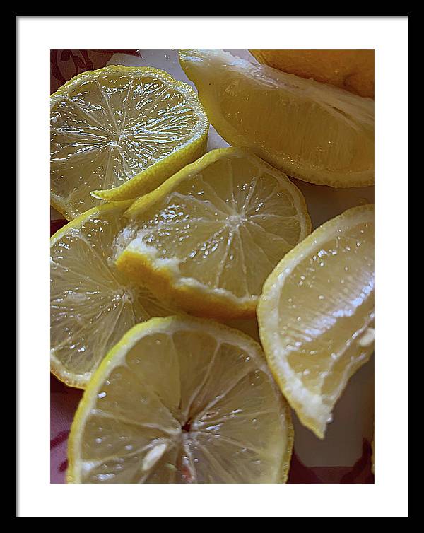 Lemons - Framed Print