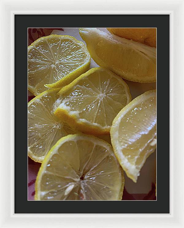 Lemons - Framed Print