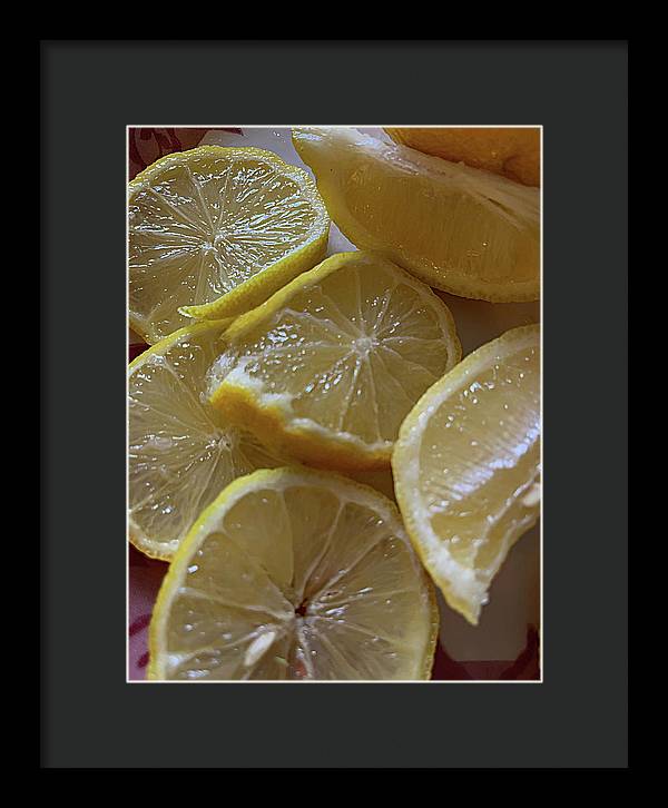 Lemons - Framed Print