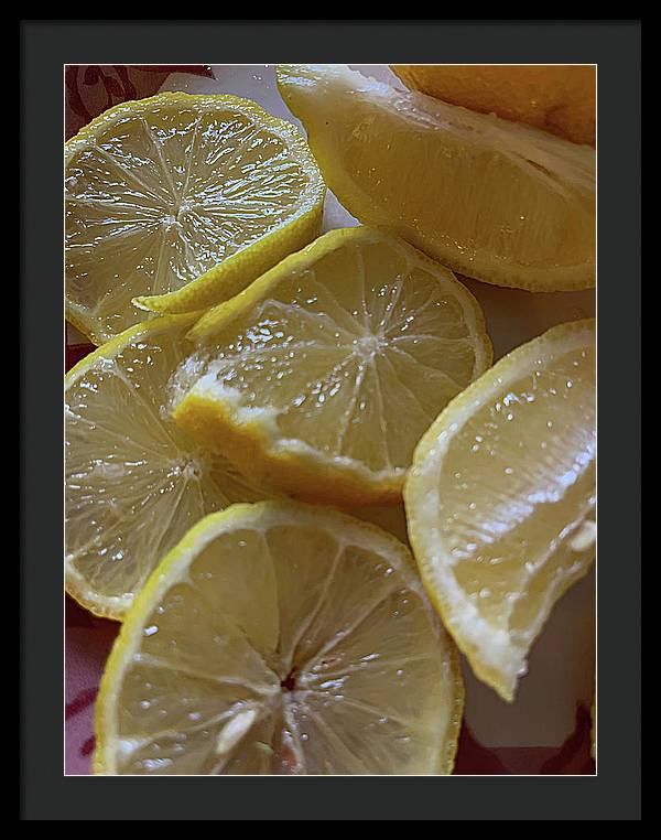 Lemons - Framed Print