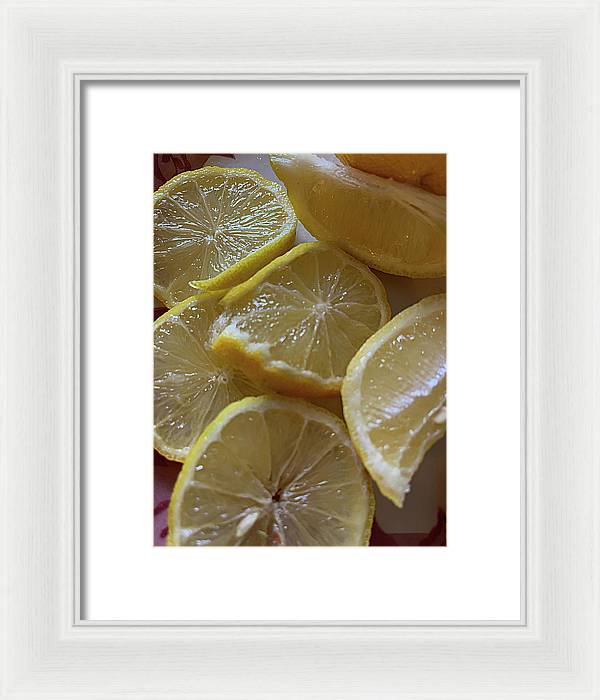 Lemons - Framed Print