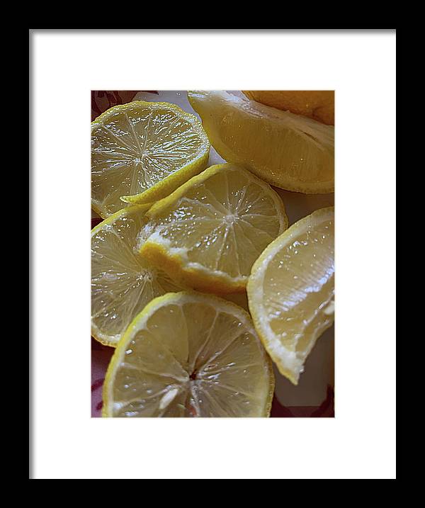 Lemons - Framed Print