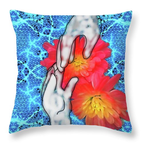Let Go Just Enough For Fate - Throw Pillow
