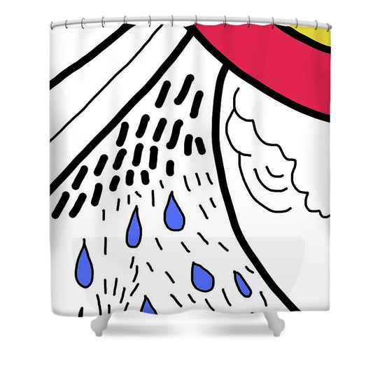 Let It Rain - Shower Curtain