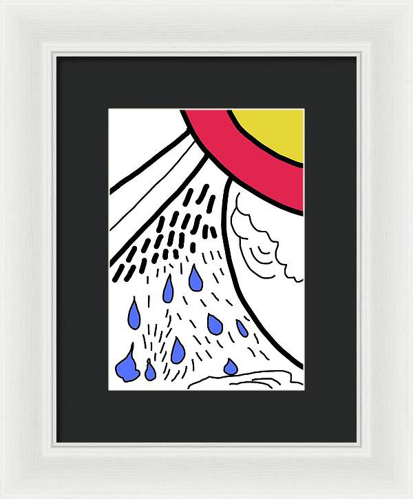 Let It Rain - Framed Print
