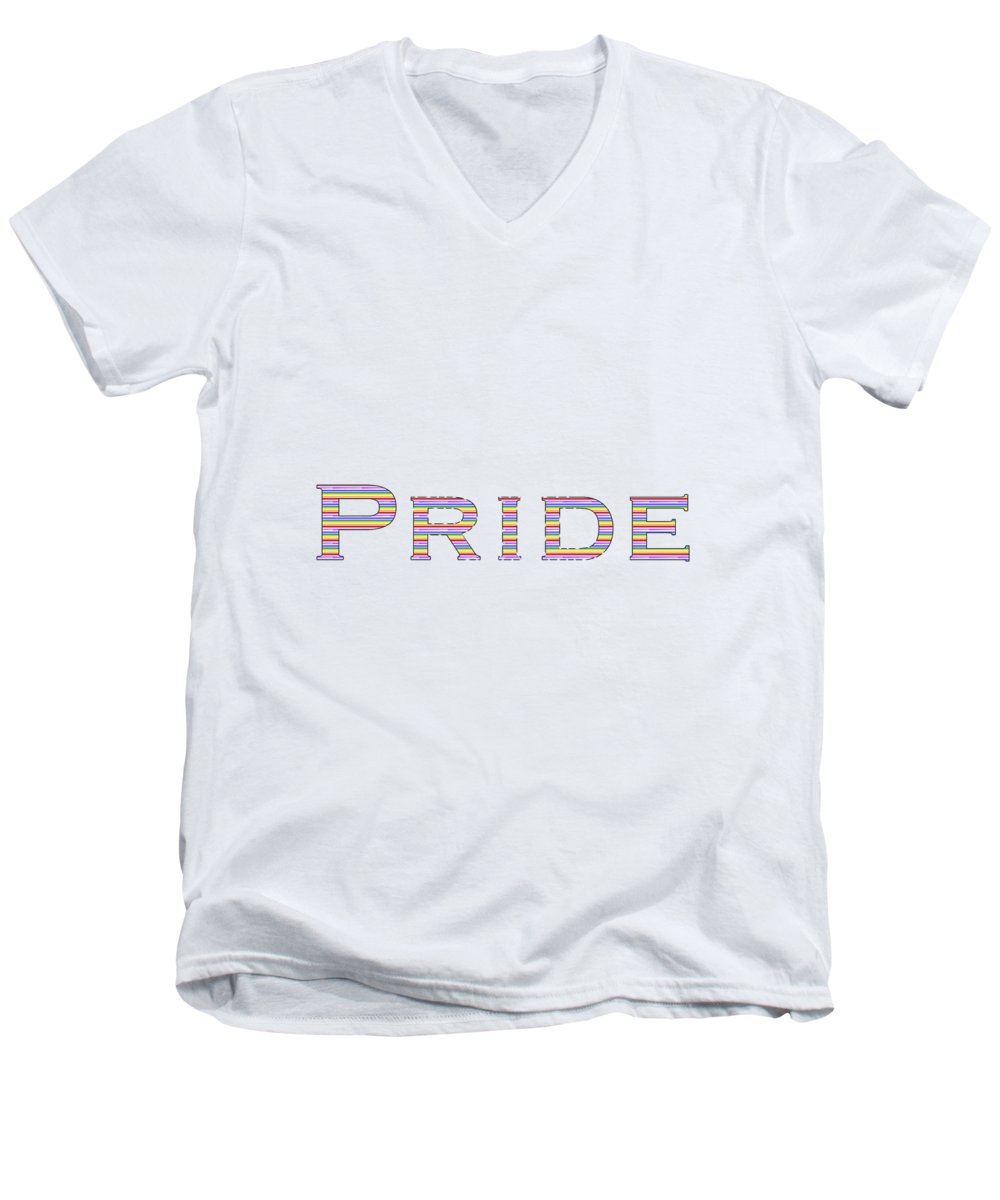 LGBTQ Pride - Men's V-Neck T-Shirt