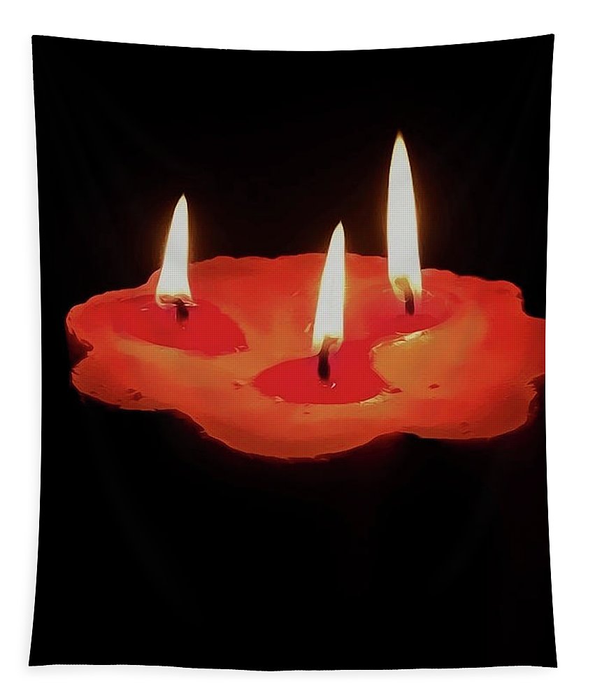 Light a Three Way Candle - Tapestry