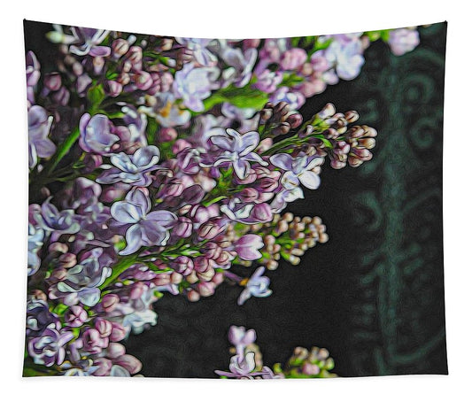 Light Lavender Lilacs - Tapestry