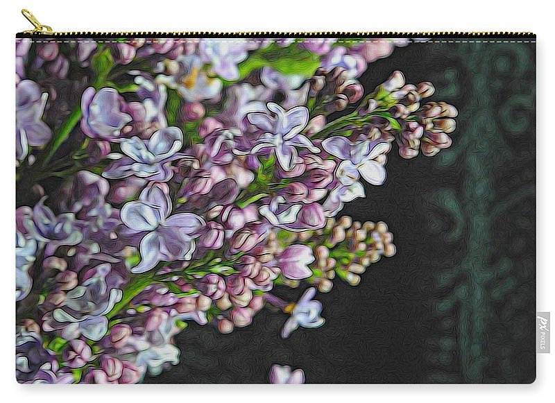 Light Lavender Lilacs - Carry-All Pouch