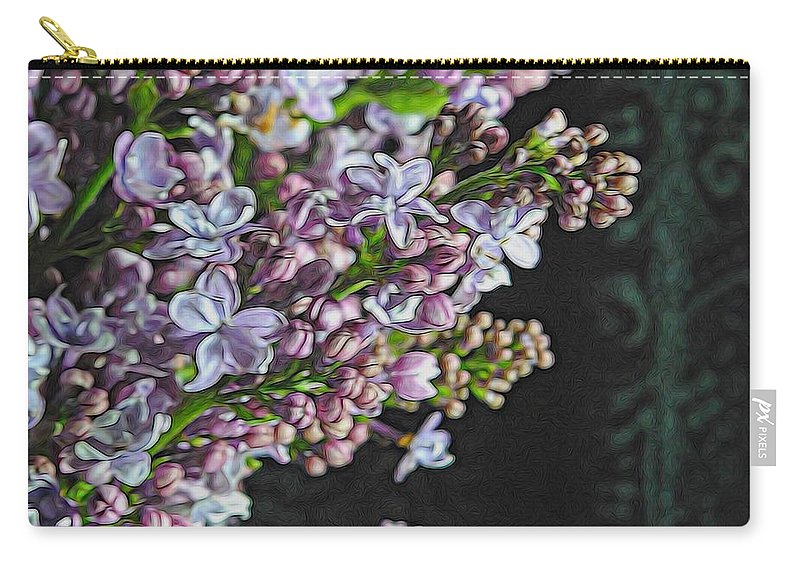 Light Lavender Lilacs - Carry-All Pouch