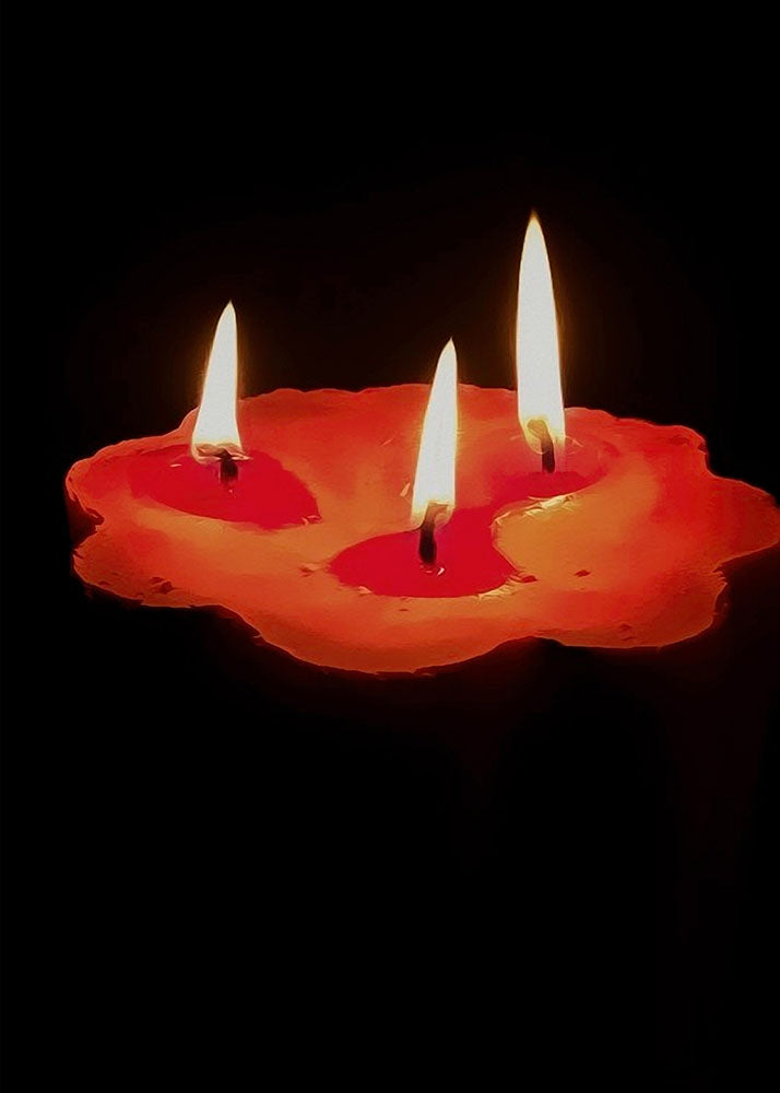 Light a Three Way Candle Digital Image Download