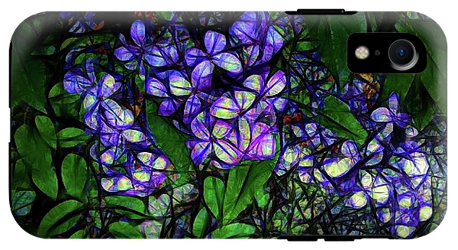 Lilac Abstract - Phone Case